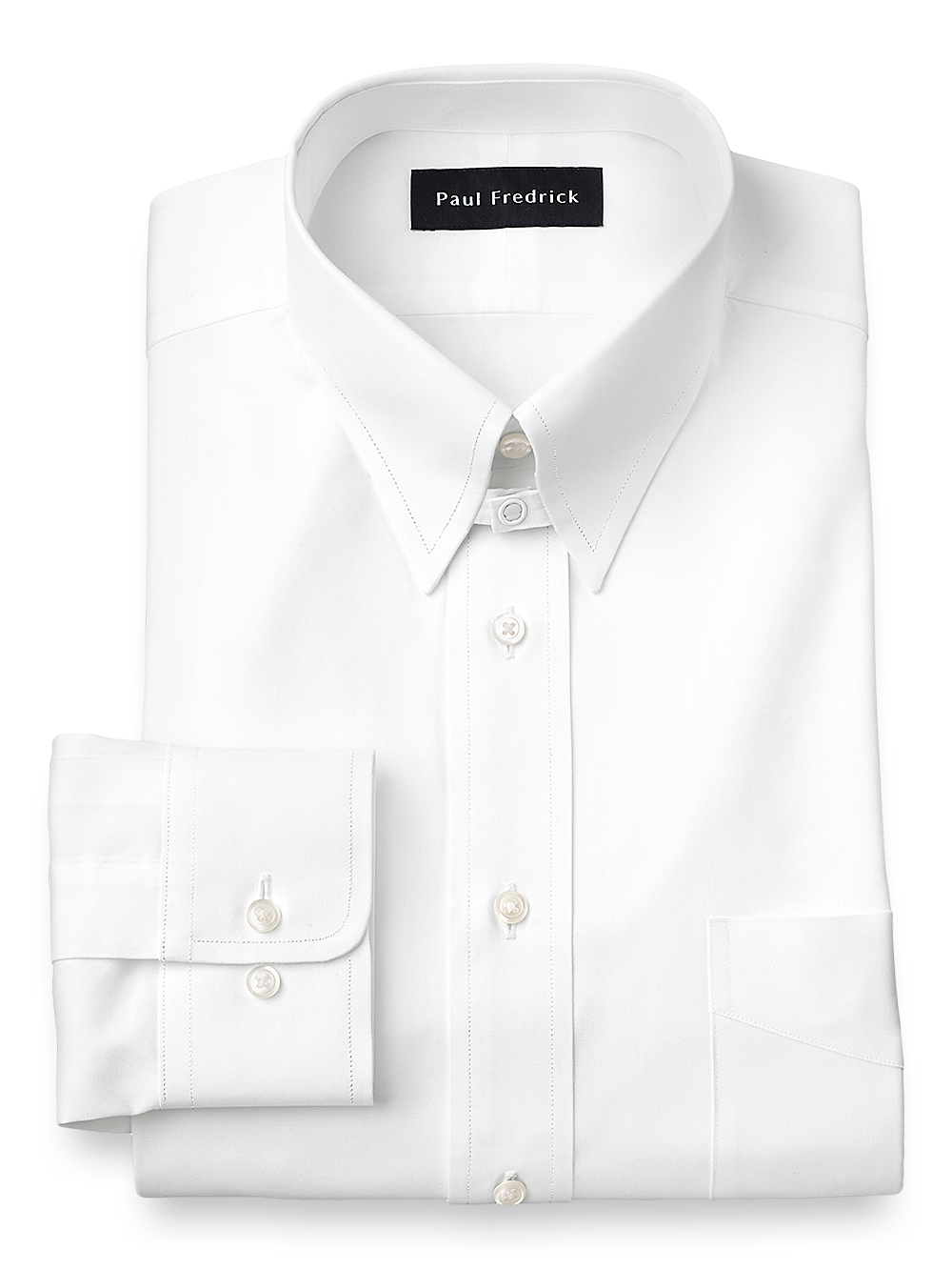 Paul fredrick white dress shirts online