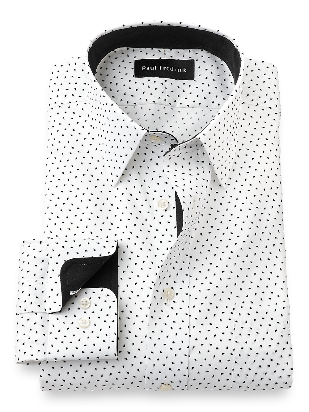 Boys black and white dress shirt online