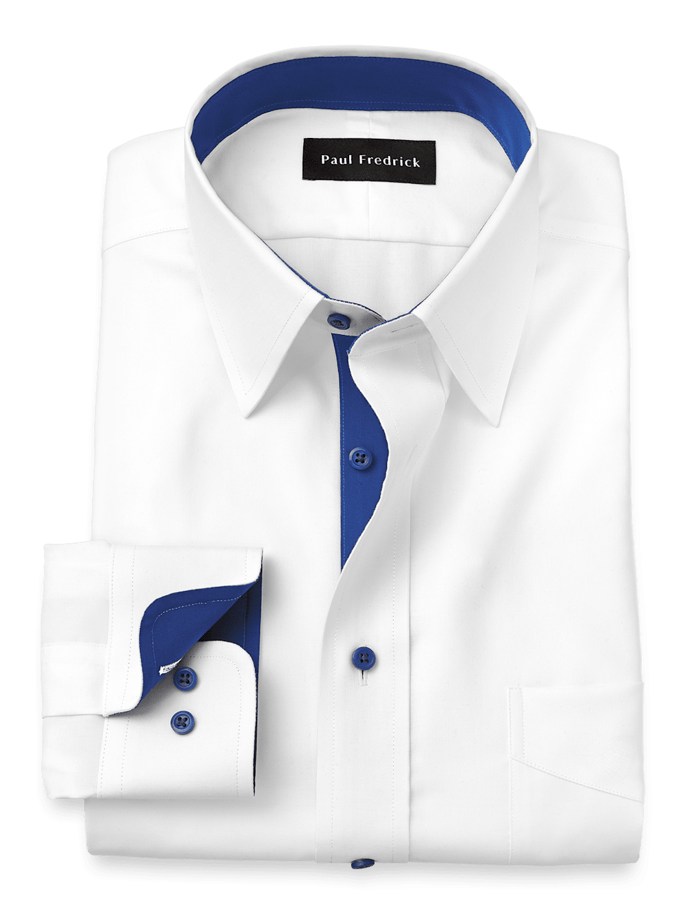 Paul fredrick white dress shirt deal online