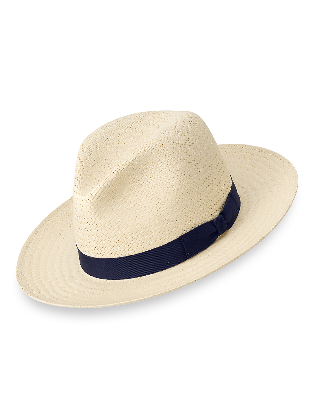 Short Brim Linen Fedora shops w/Ribbon