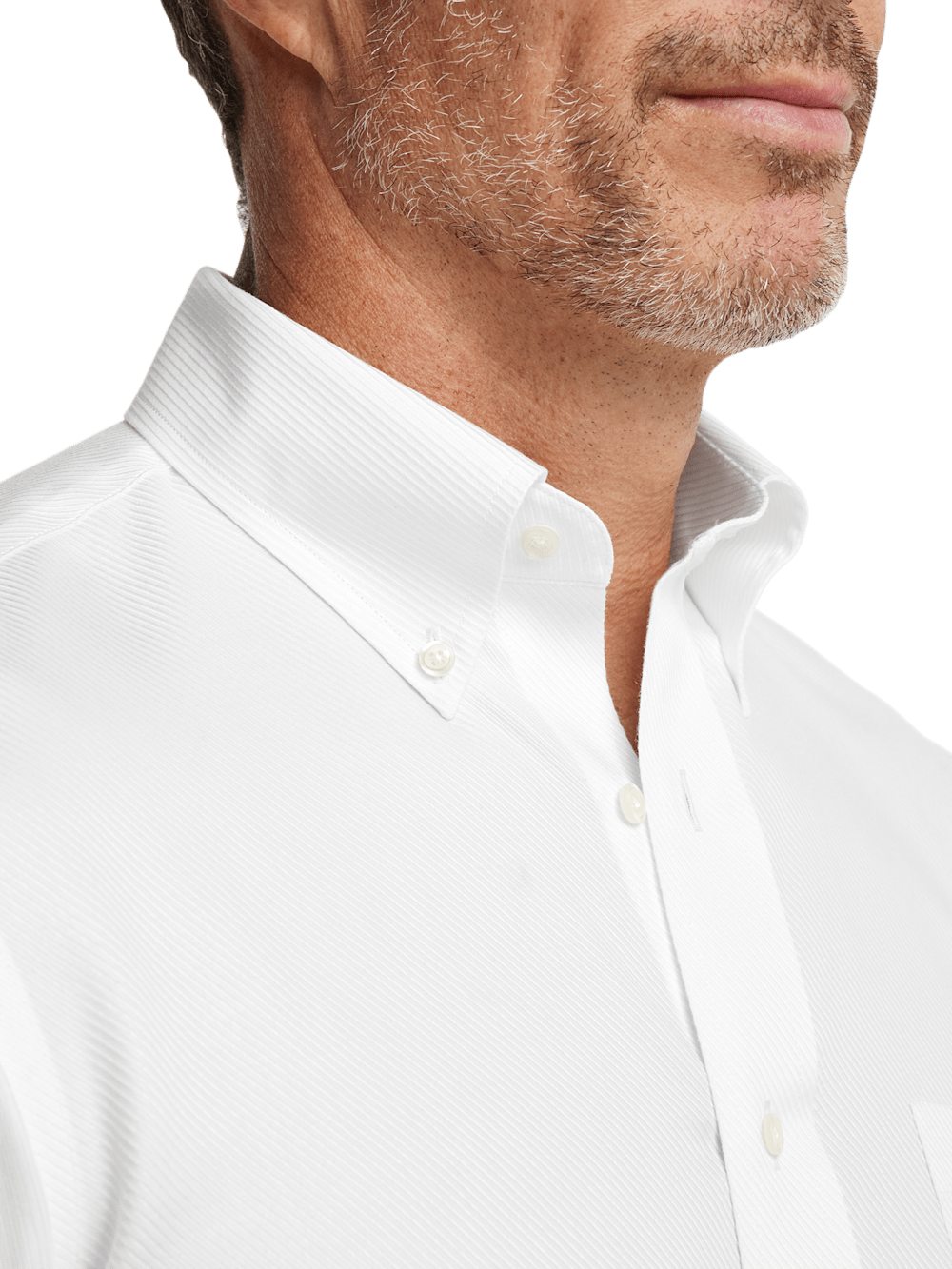 Alternate Image of Non-iron Cotton Twill Button Down Collar Dress Shirt-2