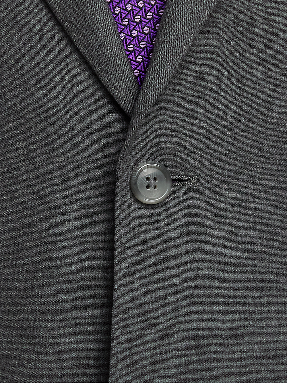 Alternate Image of Wool Stretch Bengaline Single Breasted Peak Lapel Suit-4