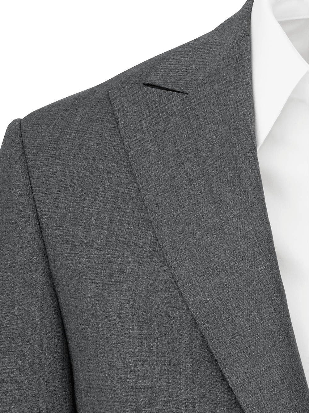 Alternate Image of Wool Stretch Bengaline Single Breasted Peak Lapel Suit-3