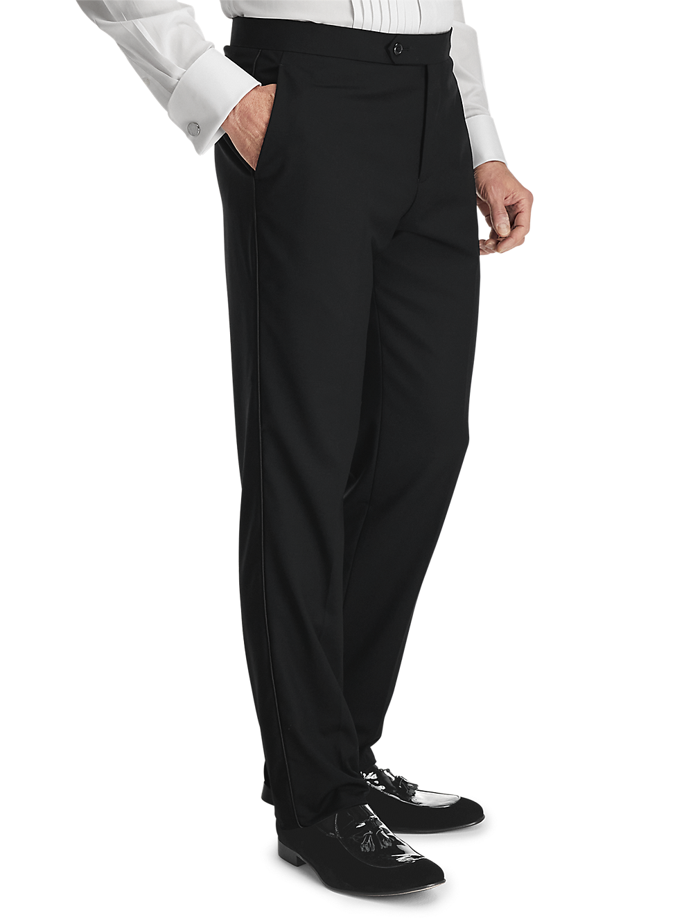 Alternate Image of Wool Stretch Peak Lapel Tuxedo-8