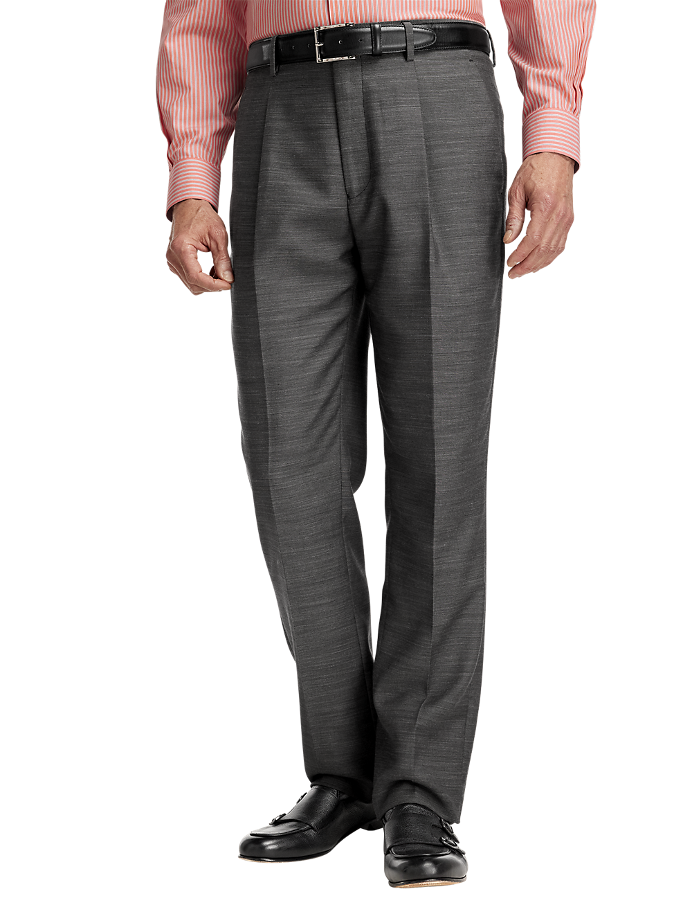 Alternate Image of Performance Blend Double Breasted Peak Lapel Suit-7