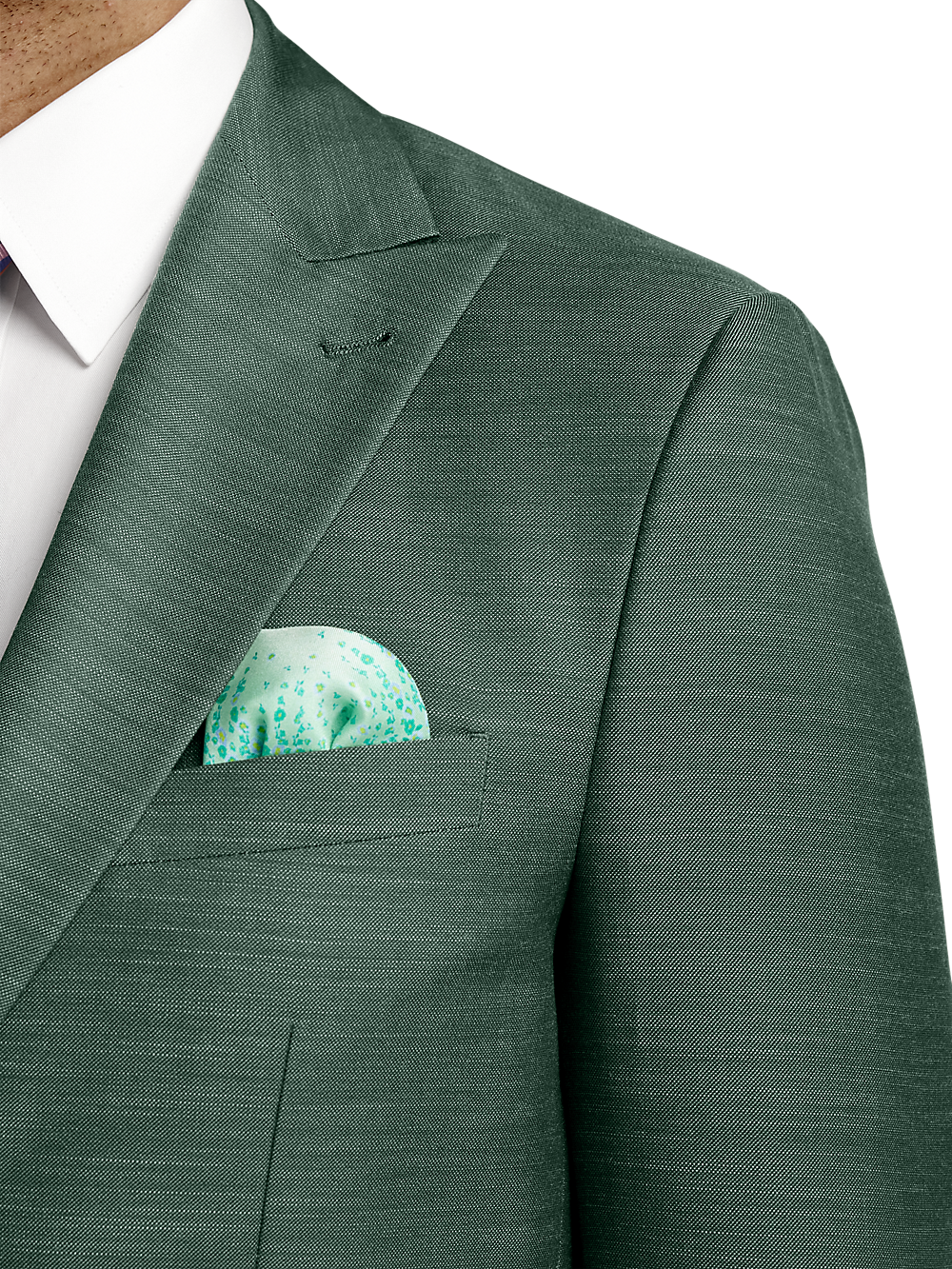 Alternate Image of Performance Blend Single Breasted Peak Lapel Suit-5