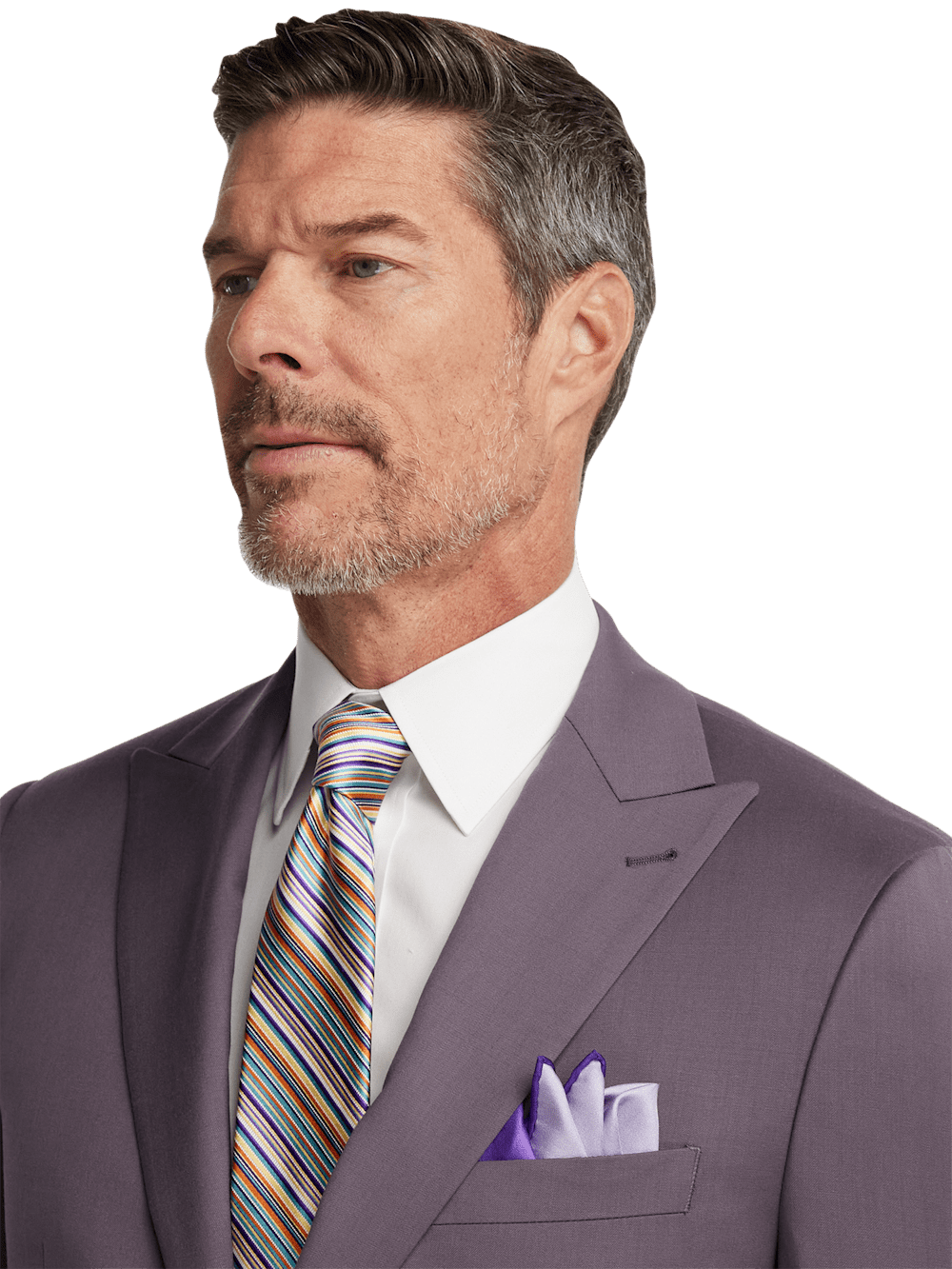 Alternate Image of Wool Stretch Peak Lapel Suit-2