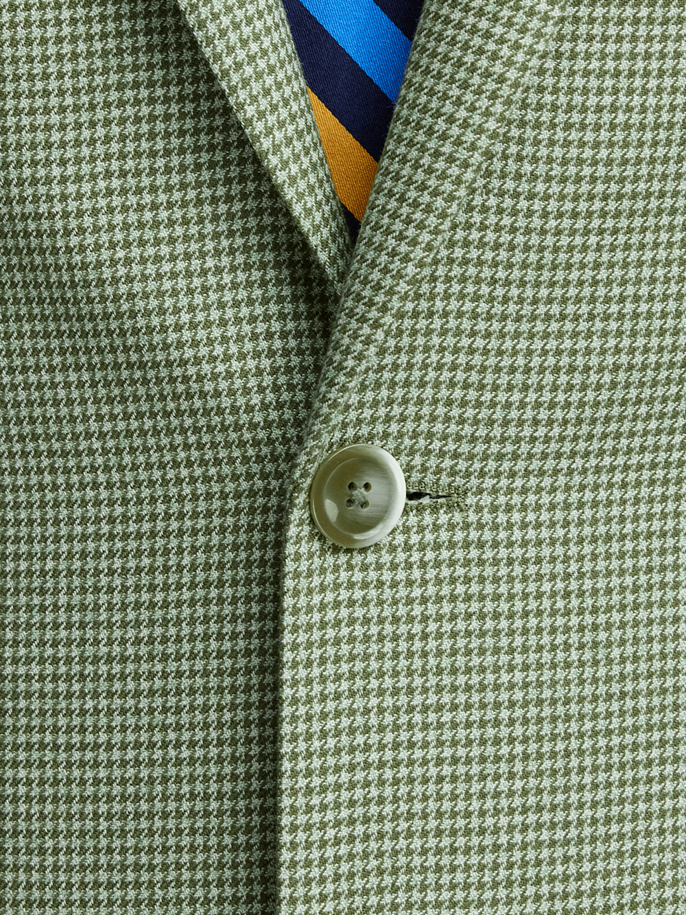 Alternate Image of Cotton Blend Houndstooth Single Breasted Notch Lapel Suit-4