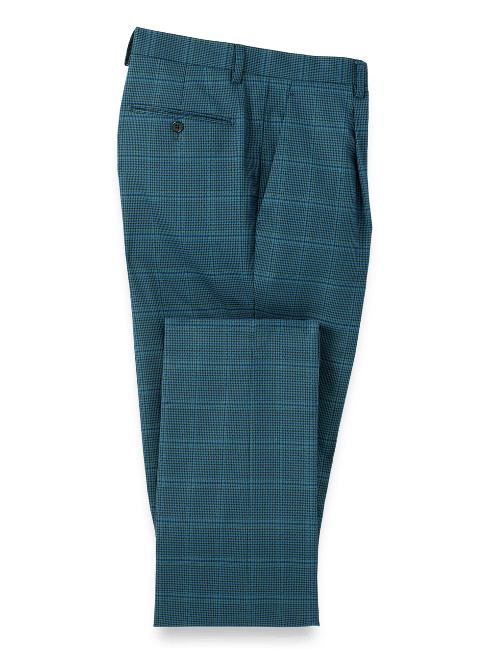 Alternate Image of Microfiber Houndstooth Single Breasted Notch Lapel Suit-8