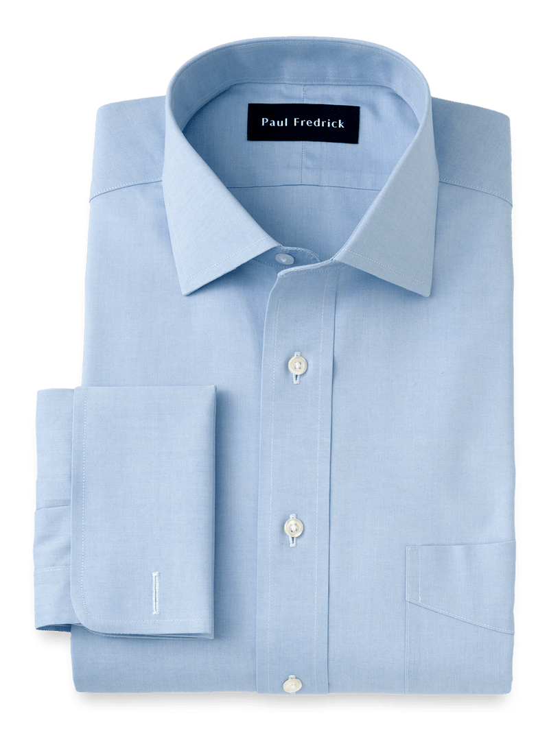 Men S French Cuff Dress Shirts Shop Online Paul Fredrick