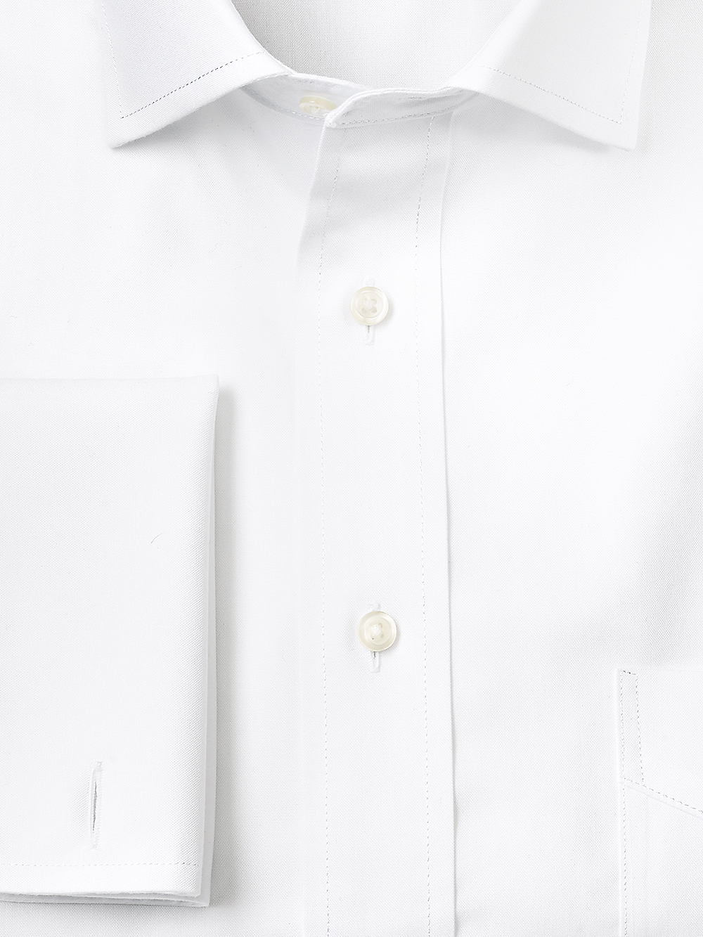 Alternate Image of Impeccable Non-iron Cotton Pinpoint Spread Collar French Cuff Dress Shirt-2