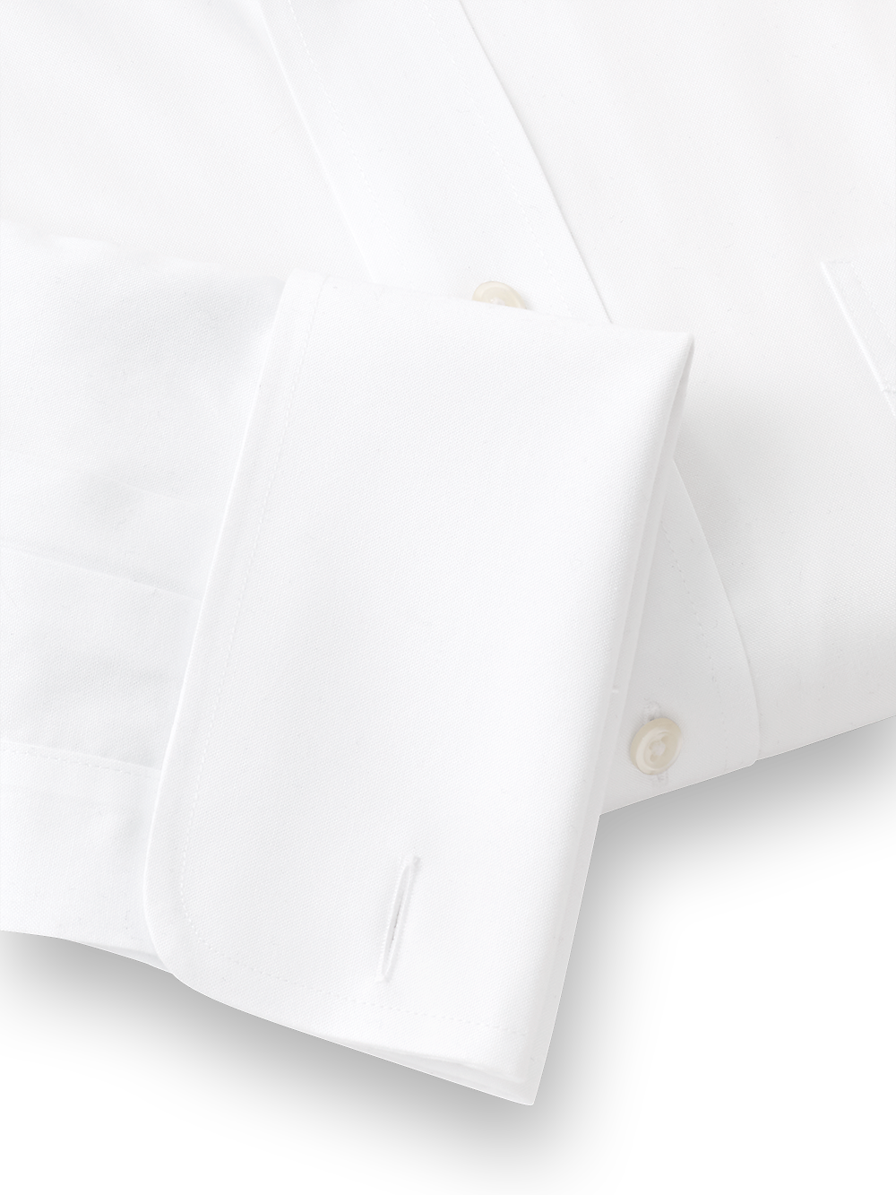 Alternate Image of Impeccable Non-iron Cotton Pinpoint Spread Collar French Cuff Dress Shirt-4