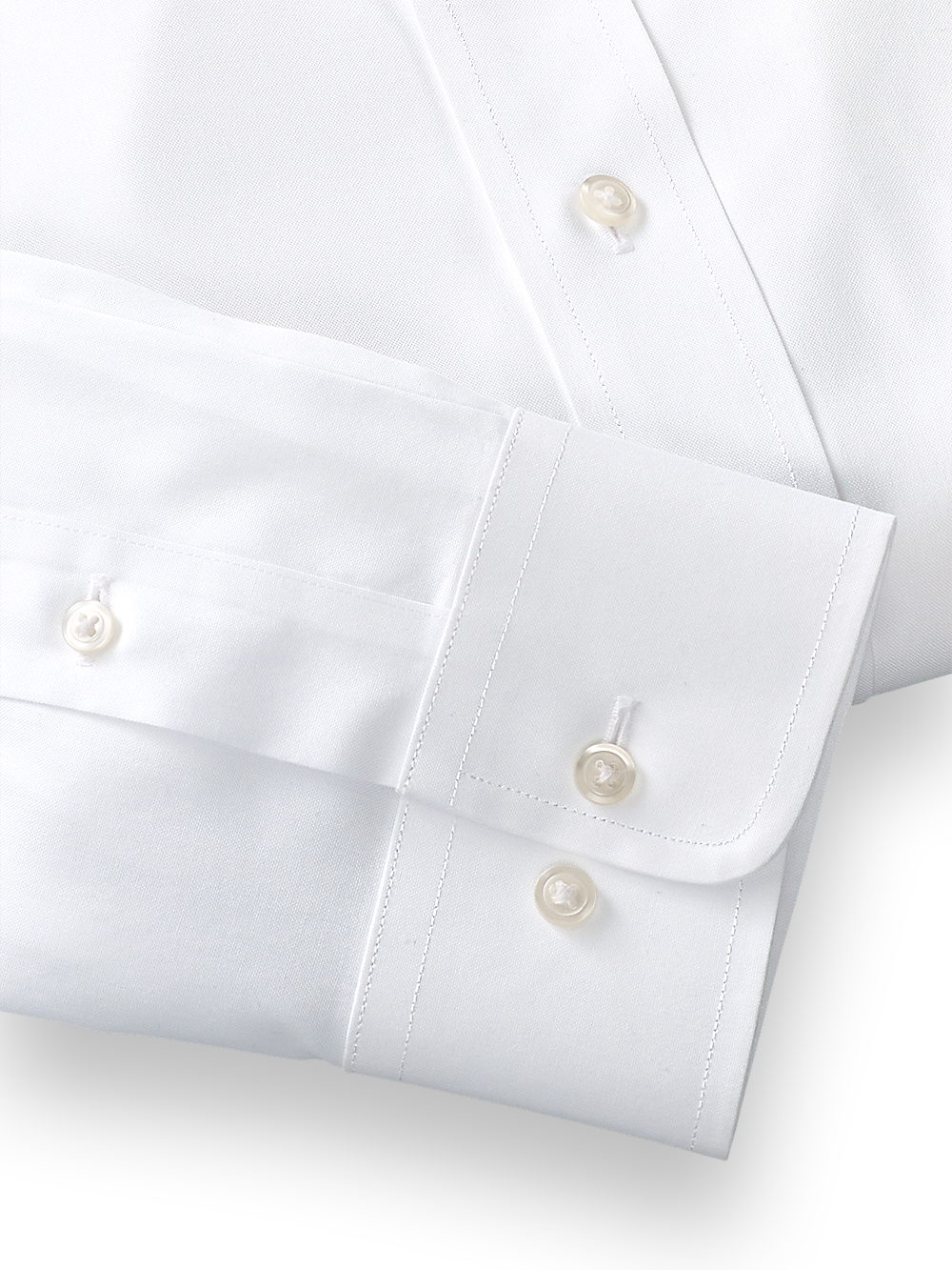 Alternate Image of Slim Fit Impeccable Non-iron Cotton Pinpoint Straight Collar Dress Shirt-3