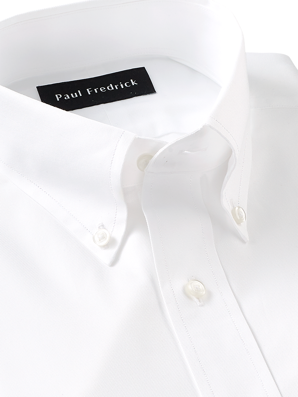 Alternate Image of Slim Fit Superfine Egyptian Cotton Solid Color Button Down Collar Dress Shirt-2