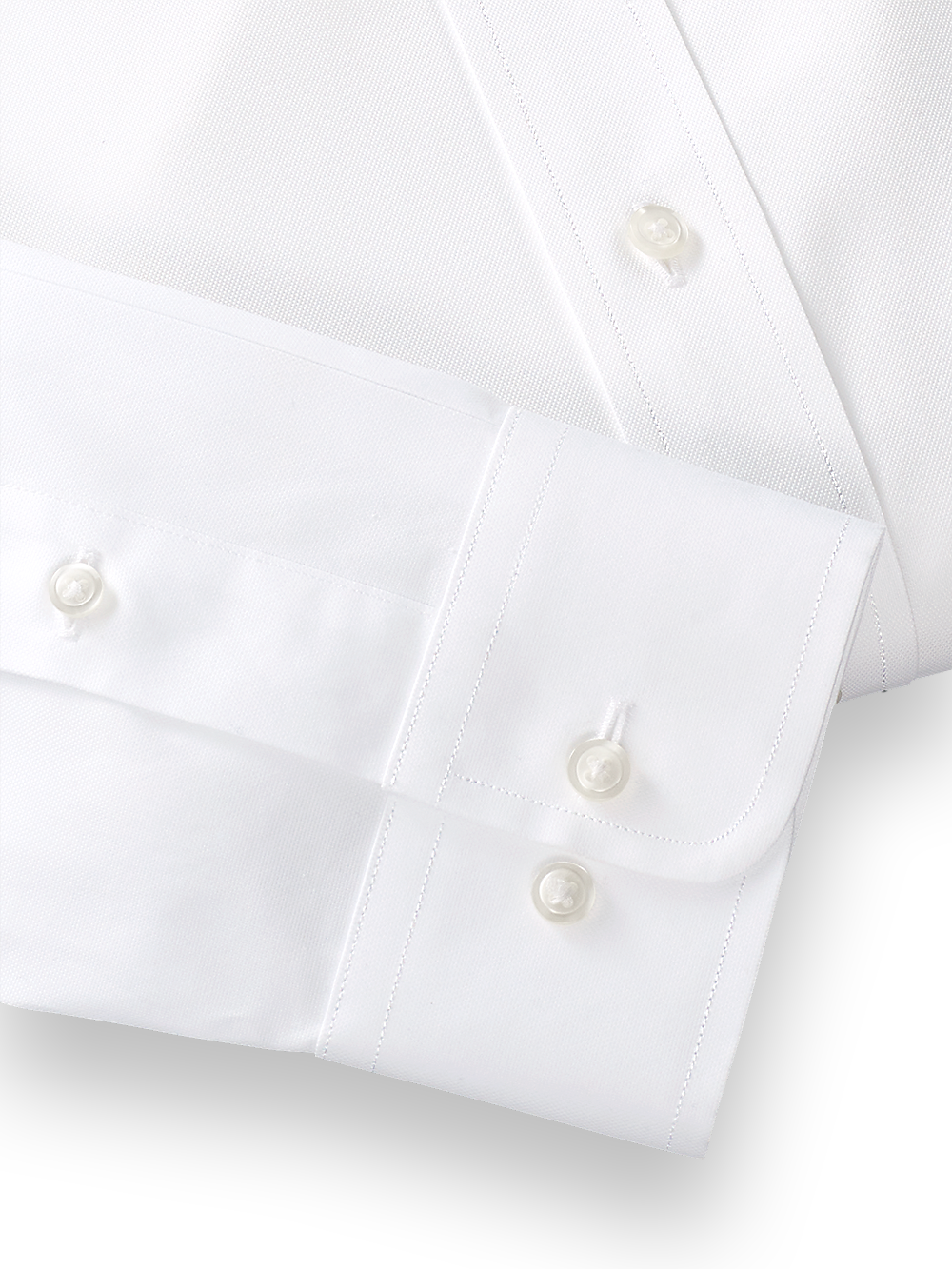 Alternate Image of Slim Fit Superfine Egyptian Cotton Solid Color Button Down Collar Dress Shirt-3