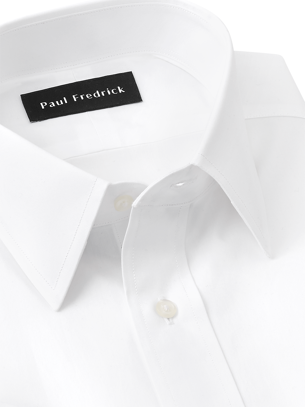 Alternate Image of Slim Fit Pure Cotton Broadcloth Straight Collar French Cuff Dress Shirt-3