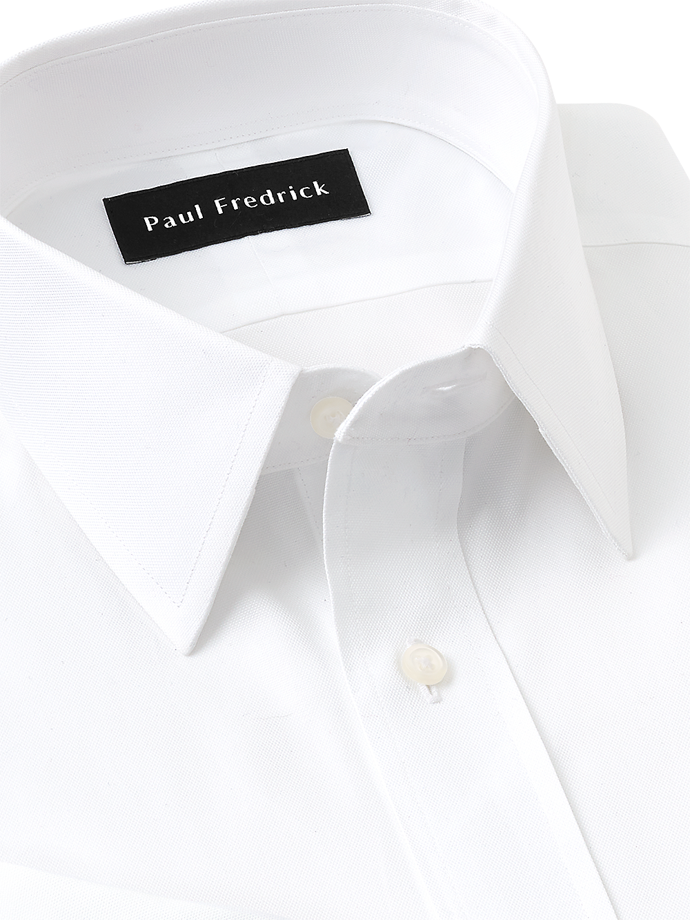 Alternate Image of Slim Fit Superfine Egyptian Cotton Solid Straight Collar French Cuff Dress Shirt�-3