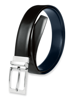 Vincent Reversible Belt - Black/navy