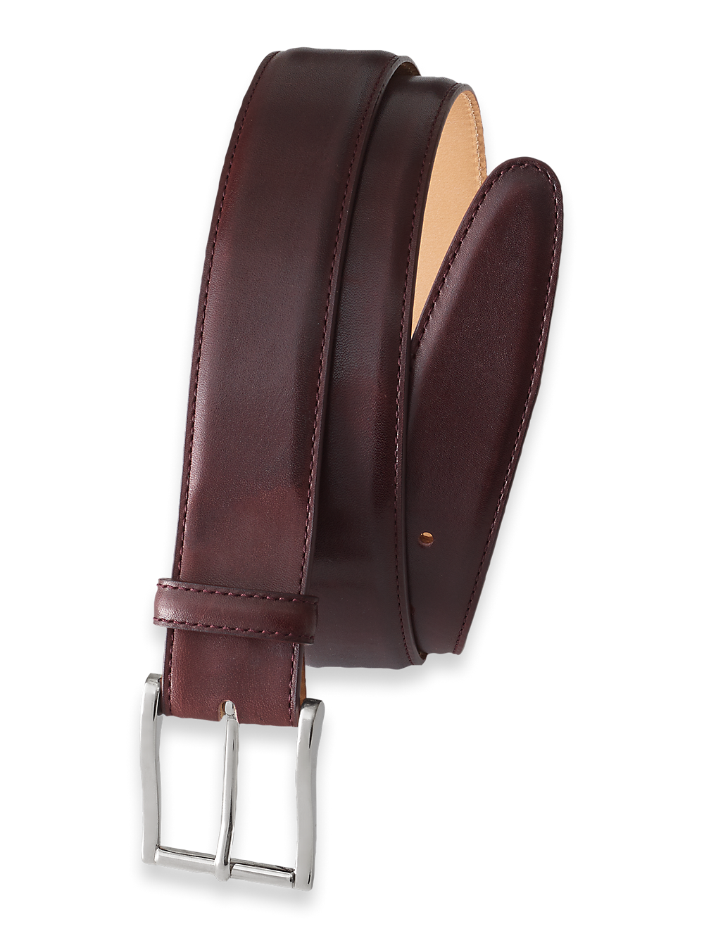 Product Image of Leather Belt With Changeable Buckle-1