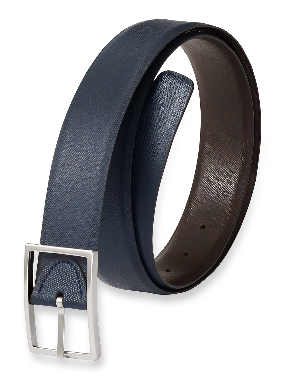 Product Image of Anderson Reversible Belt-Navy/Brown