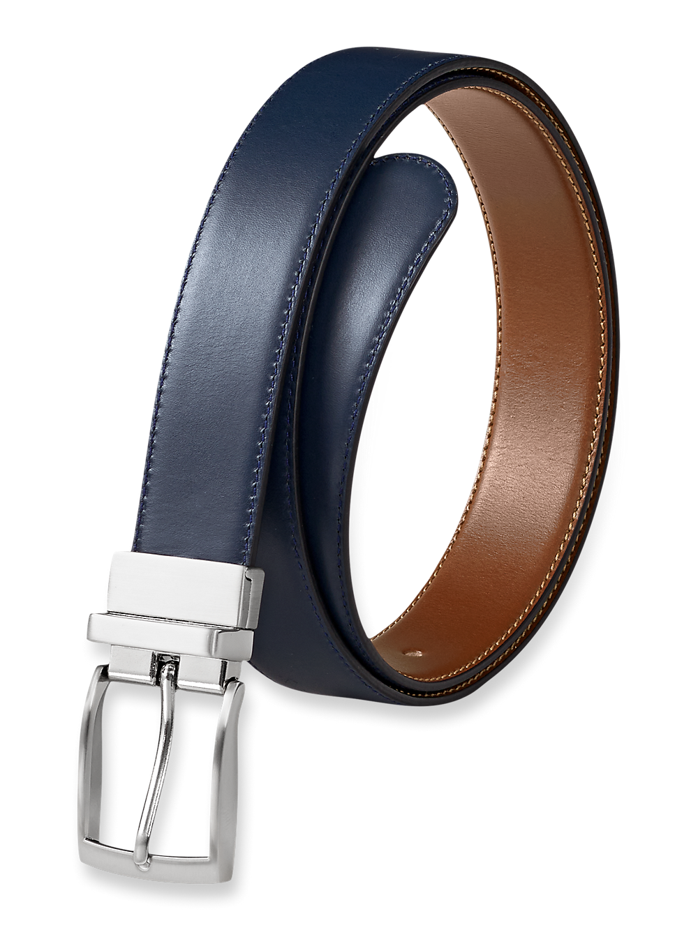 Product Image of Wayne Reversible Belt-Navy/Tan