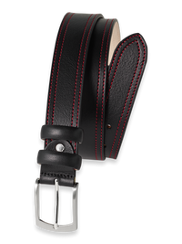 Landon Belt - Black/red