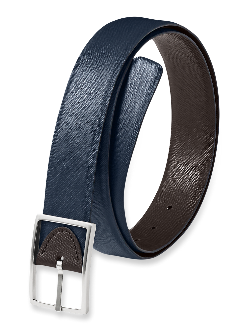 Product Image of Anderson Reversible Belt-Navy/Brown