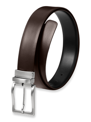 Evan Reversible Belt - Black/brown