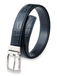 Darren Reversible Belt - Navy