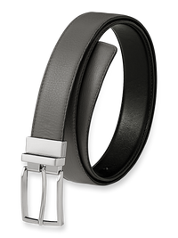 Max Reversible Belt - Black/grey