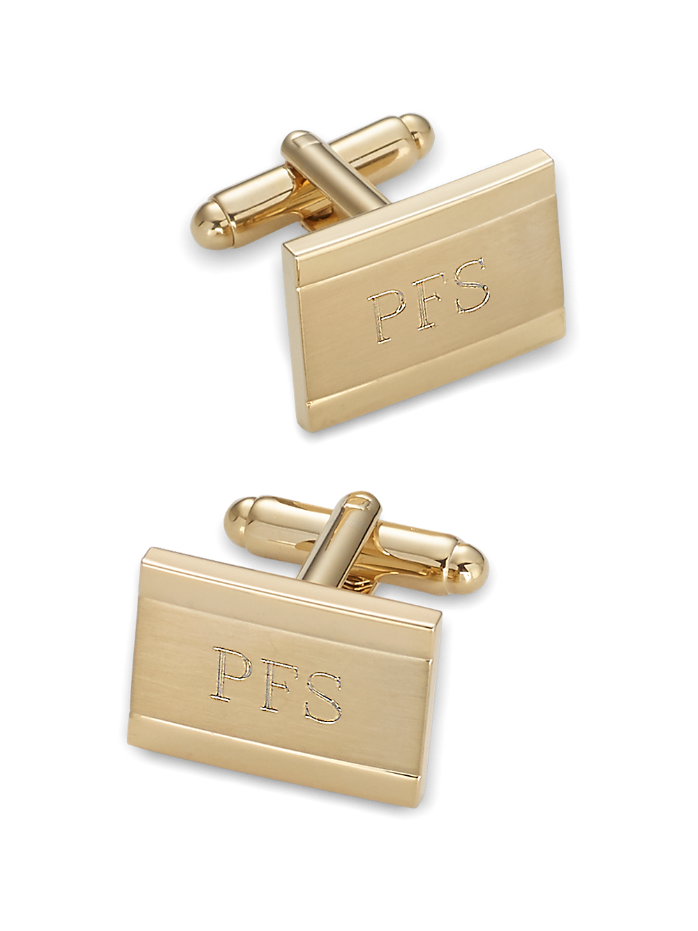 Product Image of Engravable Cufflinks-Gold