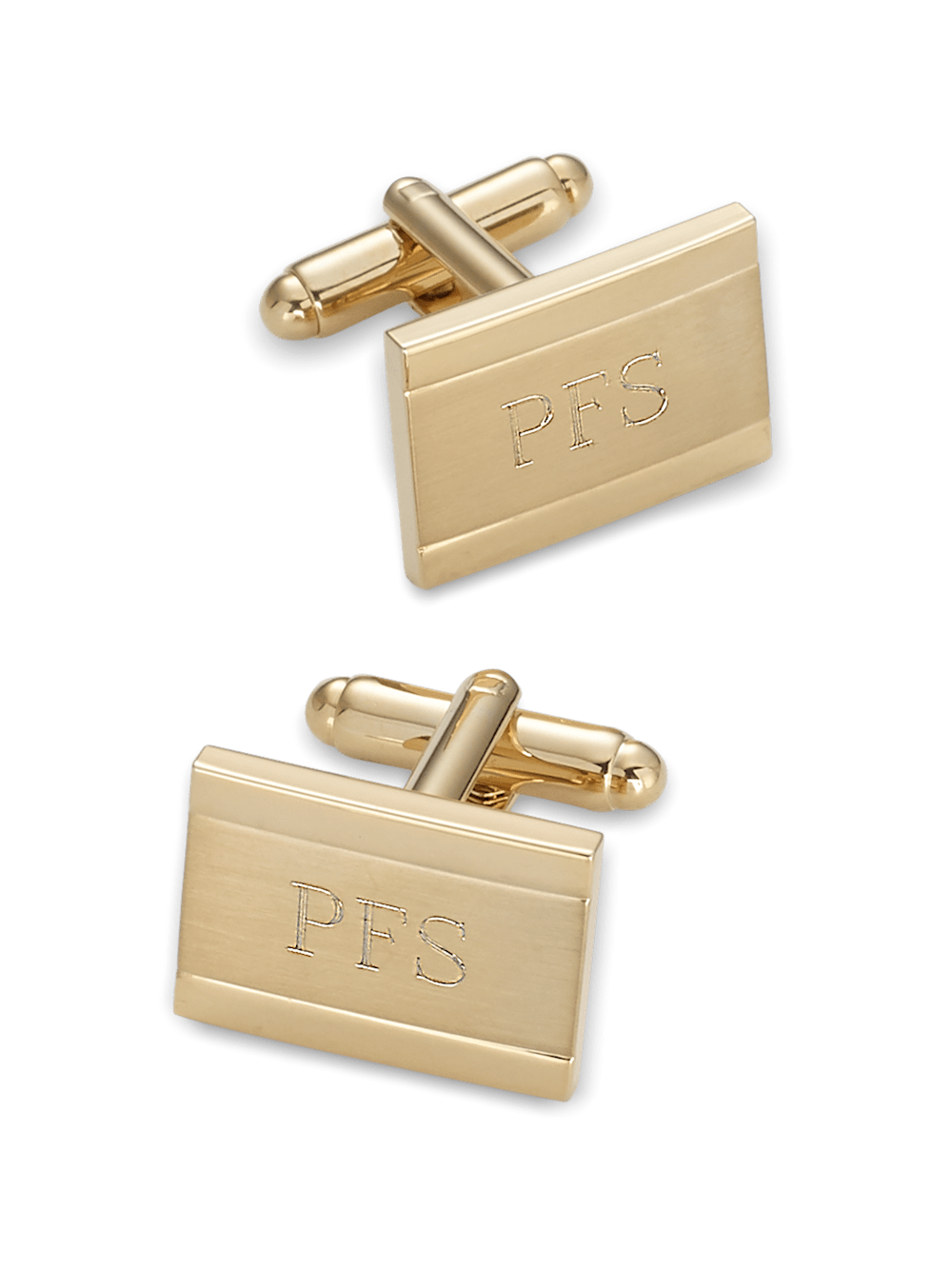 Engravable Cufflinks - Gold – Paul Fredrick