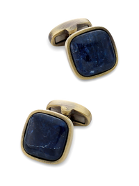 Lapis Stone Cufflinks - Blue