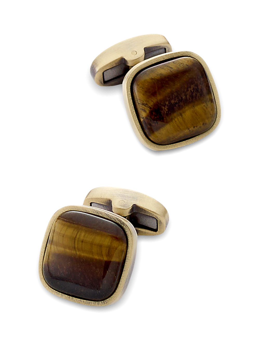 Product Image of Tigers Eye Cufflinks-Brown