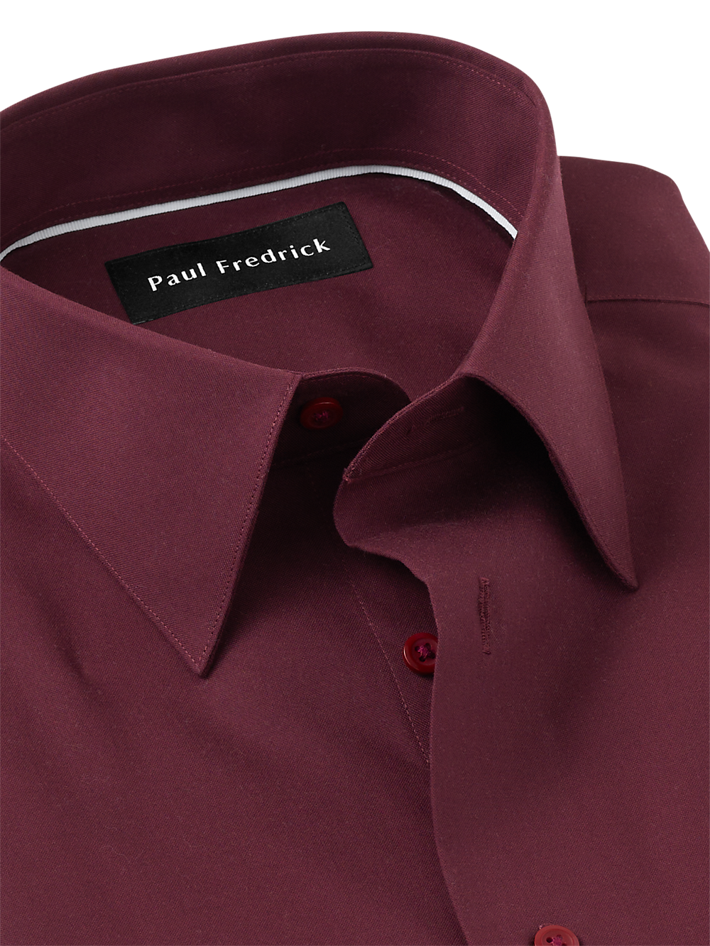 Alternate Image of Non-iron Cotton Solid Dress Shirt-6