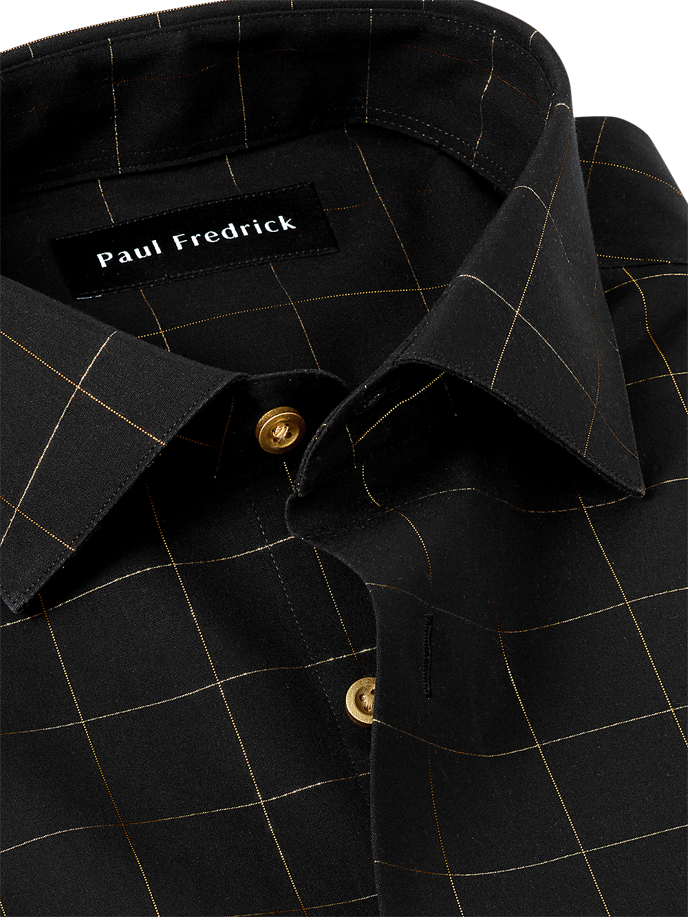 Alternate Image of Non-iron Cotton Windowpane Dress Shirt-2