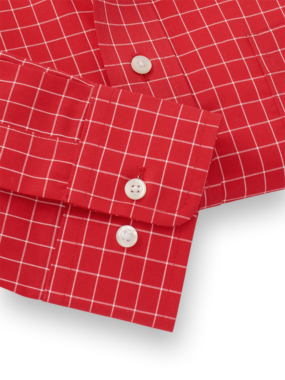 Alternate Image of Non-iron Cotton Check Dress Shirt-3