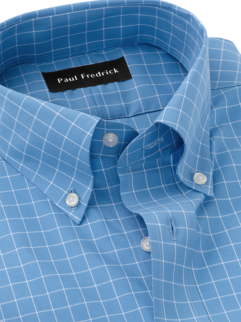 Alternate Image of Non-iron Cotton Check Dress Shirt-2