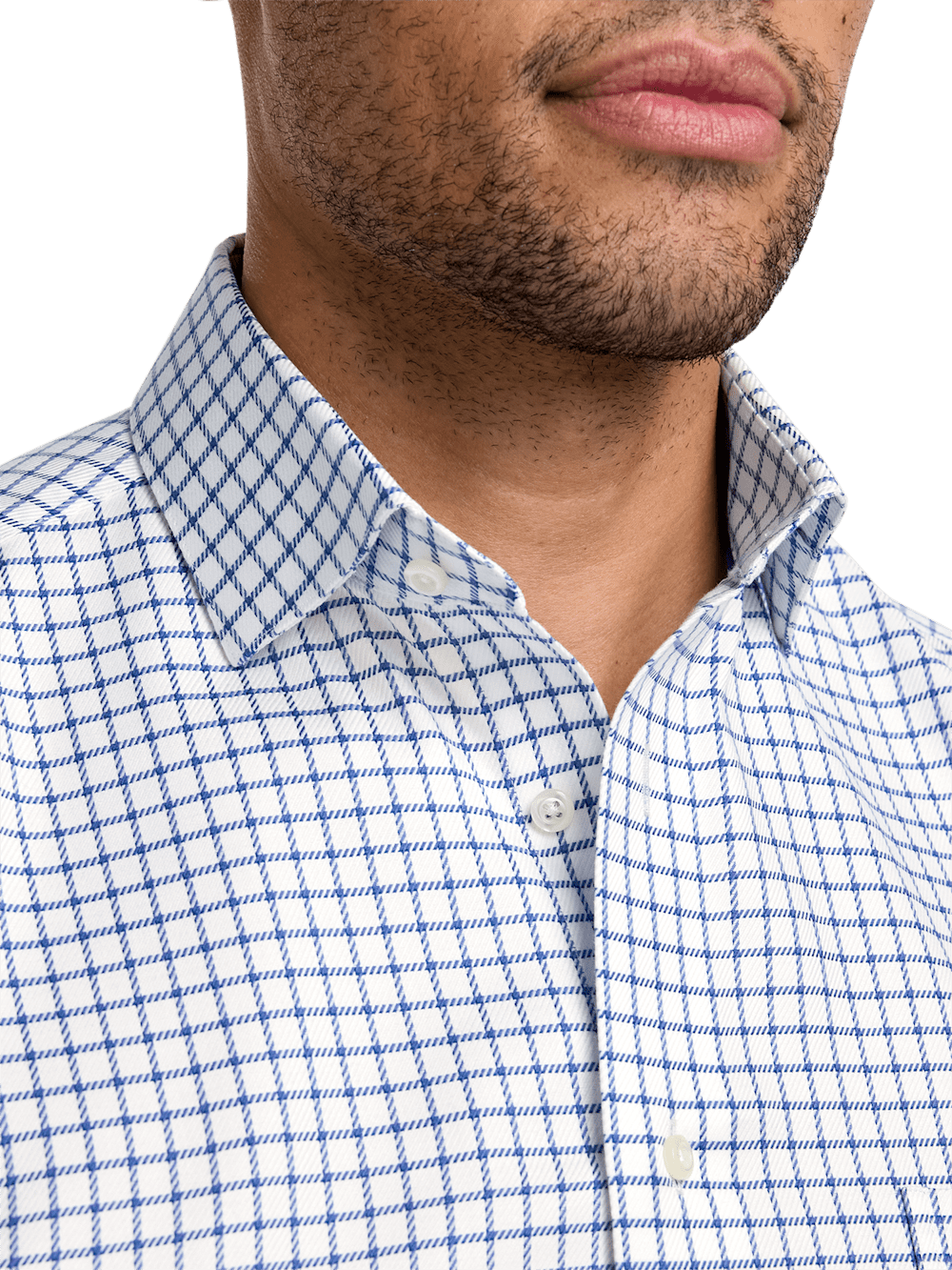 Alternate Image of Comfort Stretch Non-iron Check Dress Shirt-2