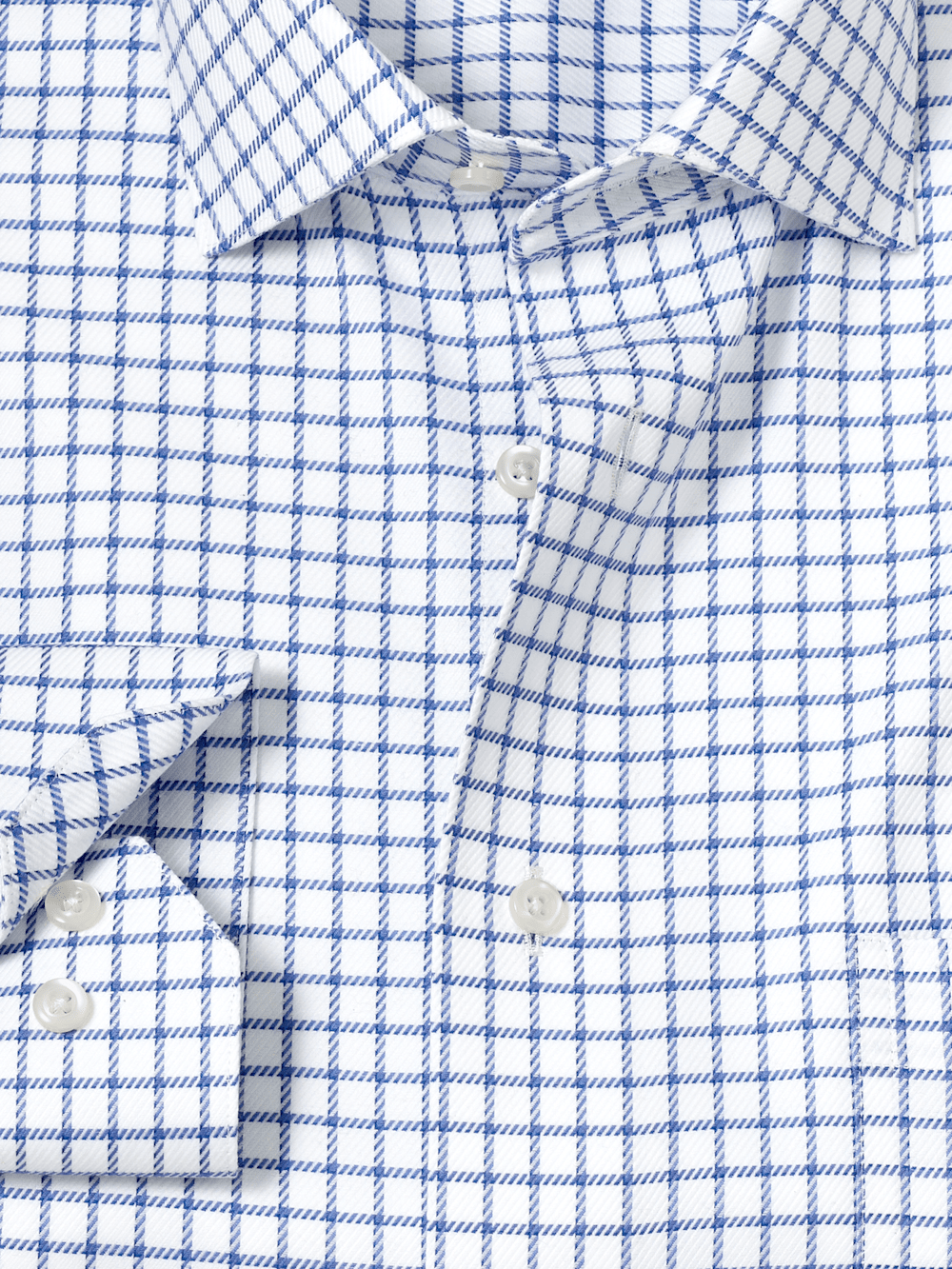 Alternate Image of Comfort Stretch Non-iron Check Dress Shirt-5