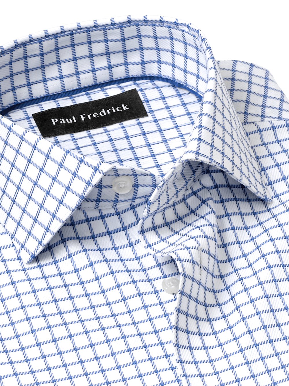 Alternate Image of Comfort Stretch Non-iron Check Dress Shirt-6