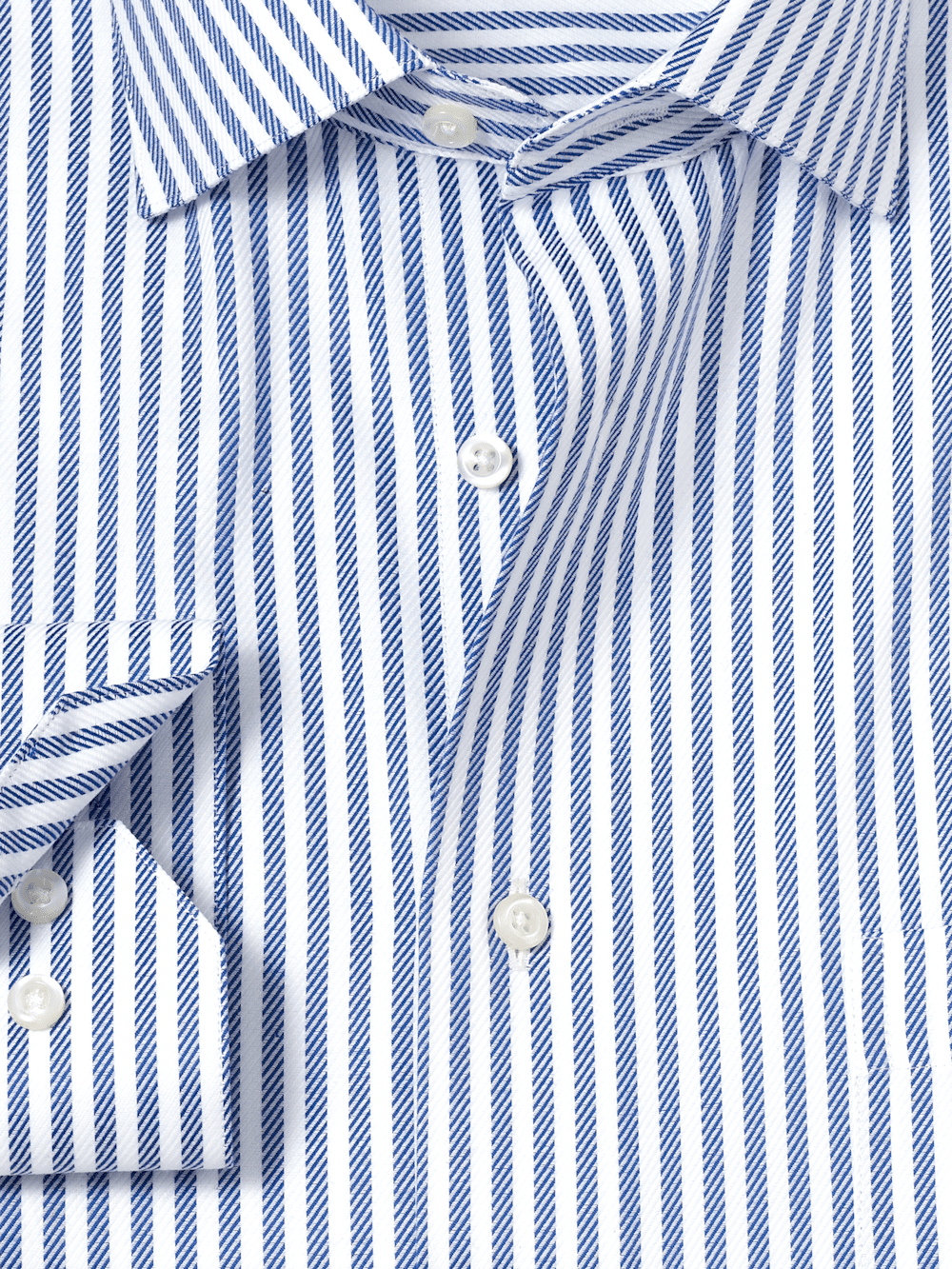 Alternate Image of Comfort Stretch Non-iron Stripe Dress Shirt-5