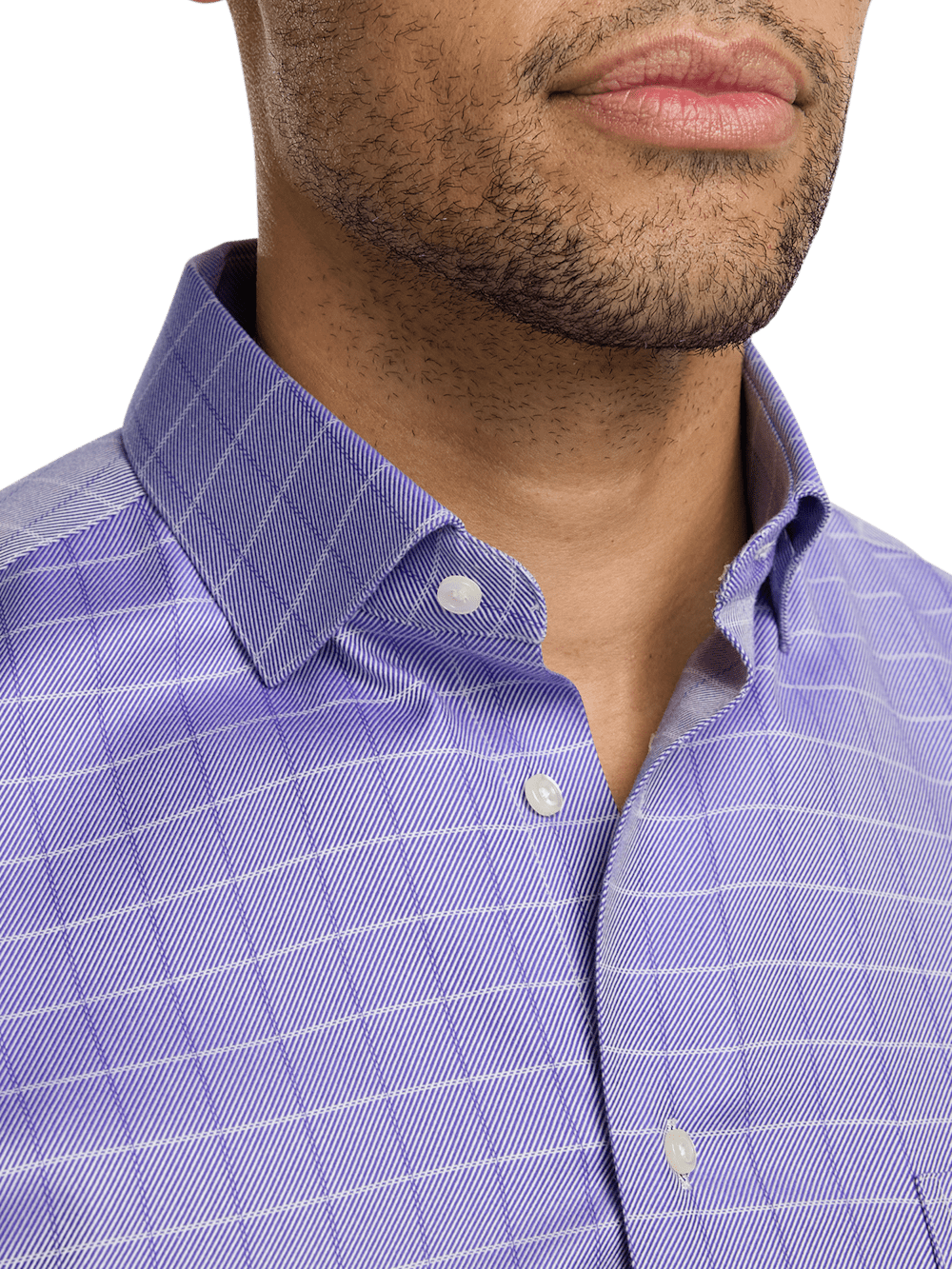 Alternate Image of Comfort Stretch Non-iron Check Dress Shirt-2