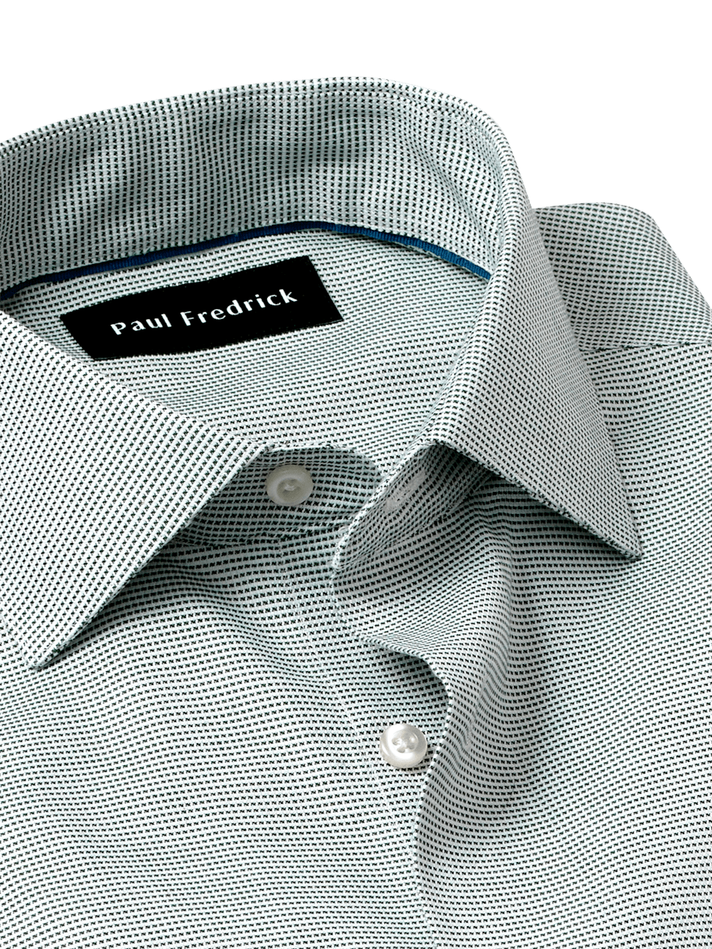 Alternate Image of Comfort Stretch Non-iron Solid Dress Shirt-6