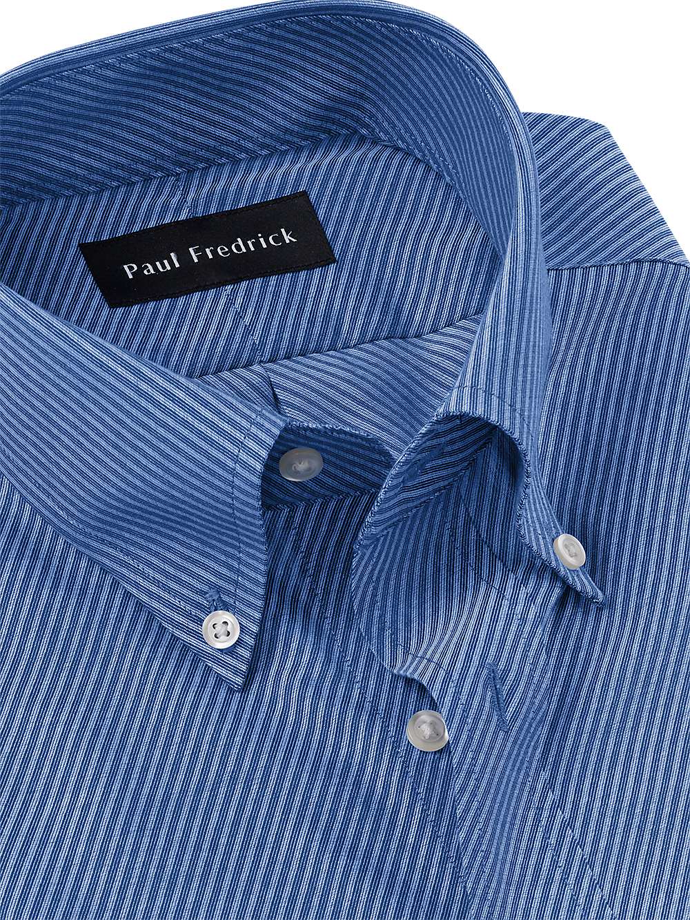 Alternate Image of Non-iron Cotton Stripe Dress Shirt-2