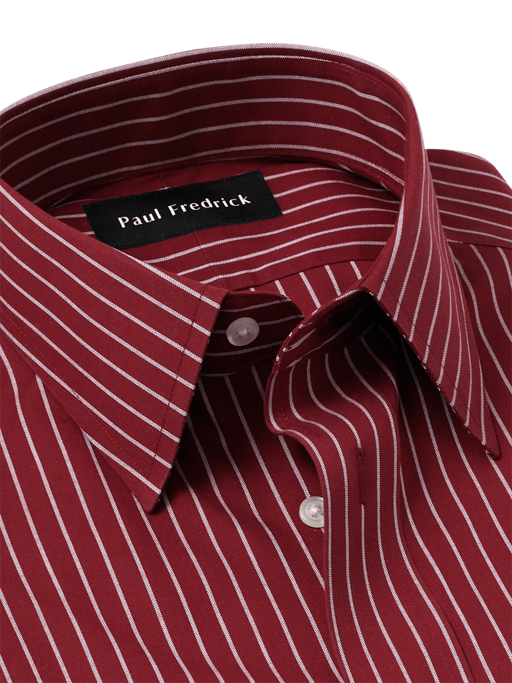 Alternate Image of Comfort Stretch Non-iron Stripe Dress Shirt-6