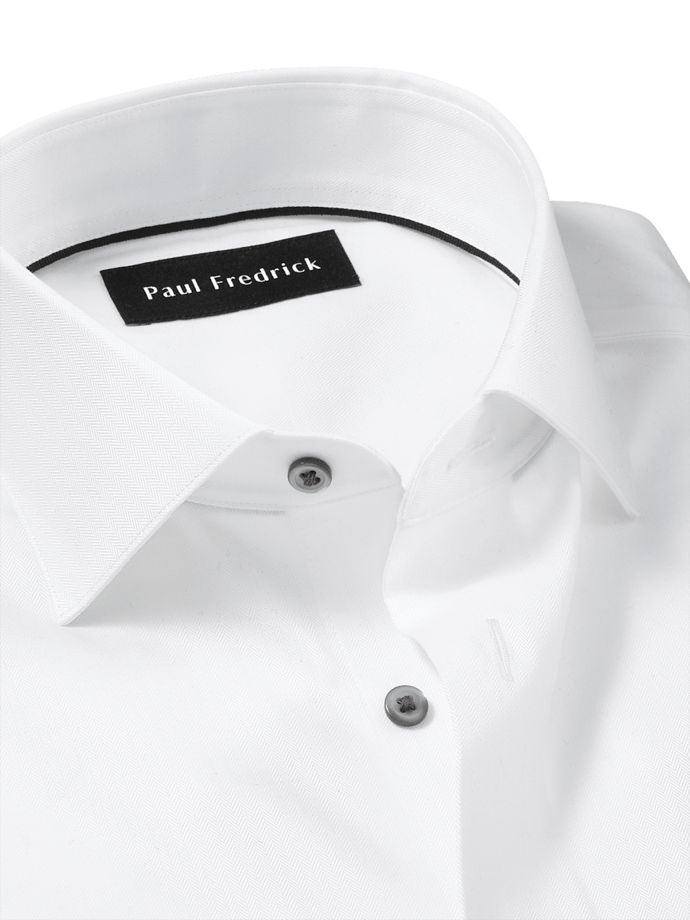 Alternate Image of Comfort Stretch Non-iron Herringbone Dress Shirt-5