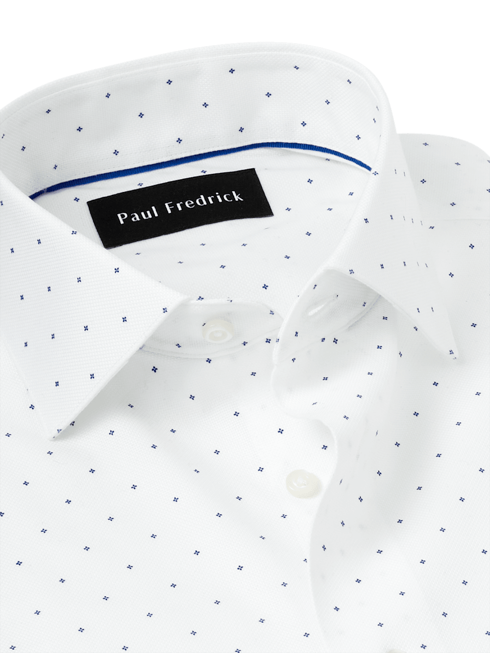 Alternate Image of Comfort Stretch Non-iron Geometric Dress Shirt-6