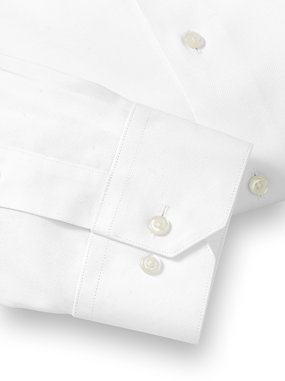 Alternate Image of Royal Oxford Comfort Stretch Non-iron Solid Dress Shirt-3