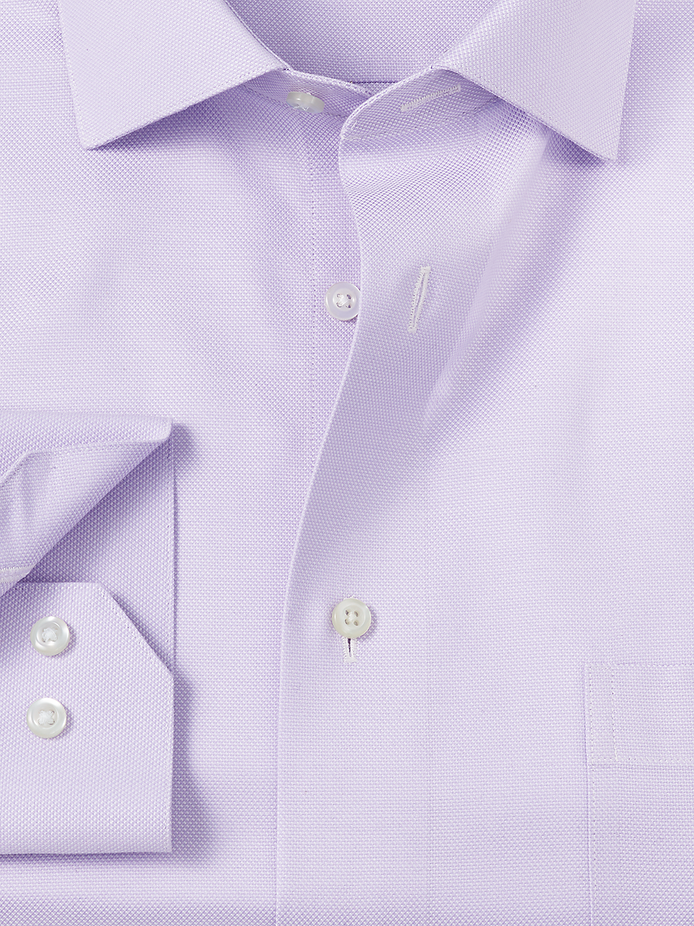 Alternate Image of Royal Oxford Comfort Stretch Non-iron Solid Dress Shirt-2